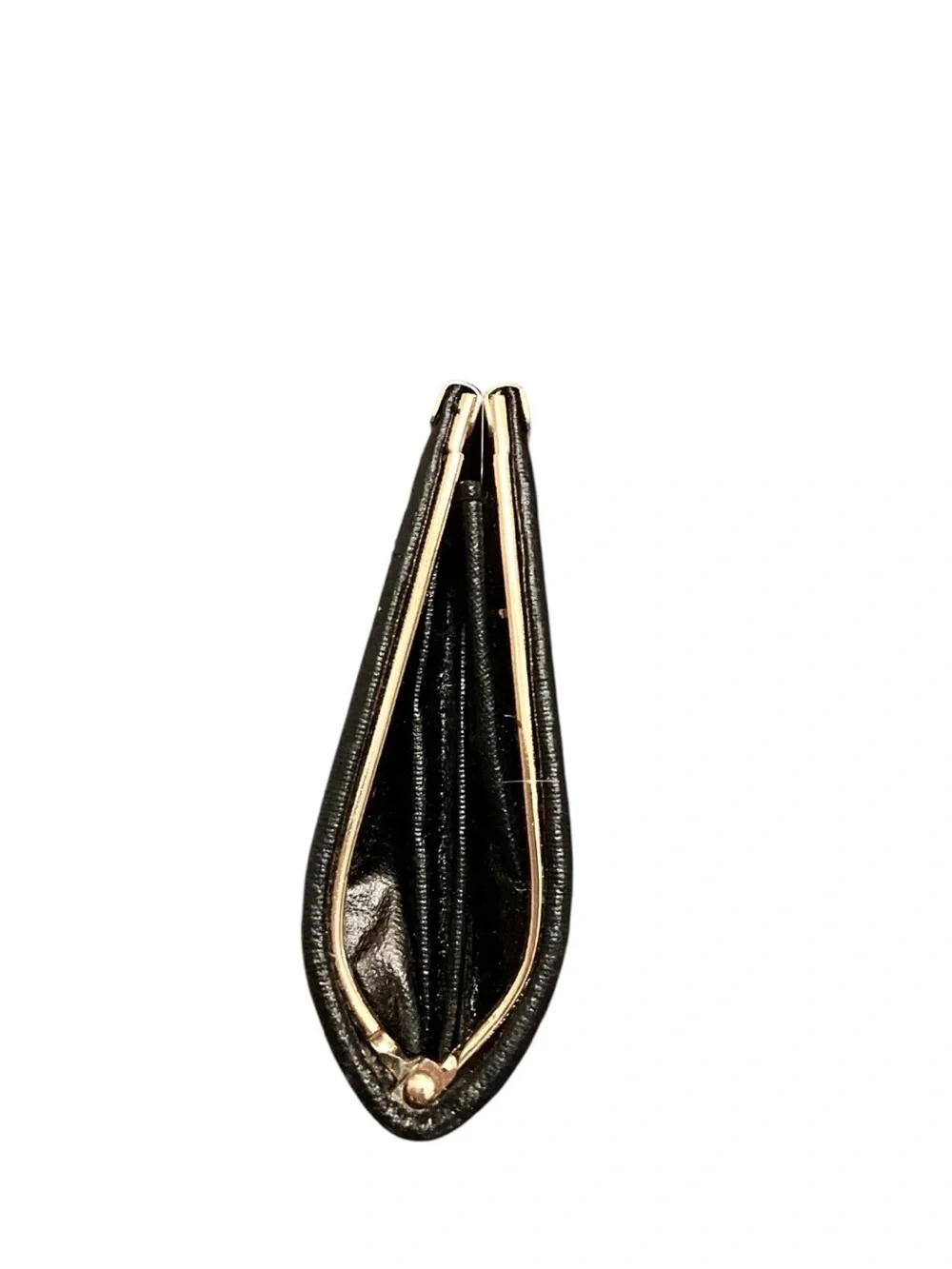 Japanese Coin Purse Nishijin Ori Silk Brocade Fabric metallic Gold Base